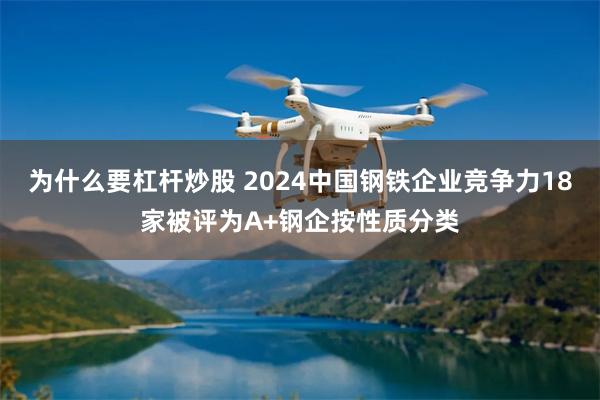 为什么要杠杆炒股 2024中国钢铁企业竞争力18家被评为A+钢企按性质分类